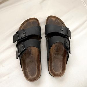 Black, ARIZONA birkiflor BIRKENSTOCK: casual, sandals, comfortable
